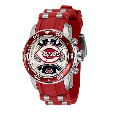 Relgio unissex MLB Cincinnati Reds