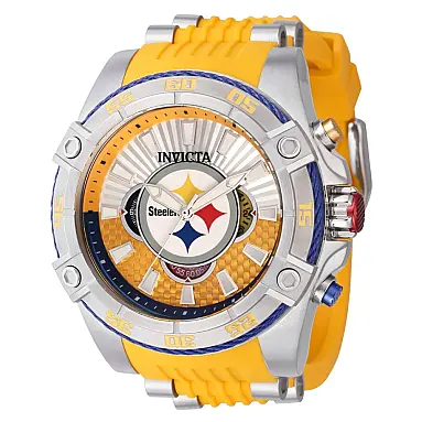 Relgio masculino NFL Pittsburgh Steelers