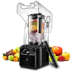 Liquidificador Profissional para Sucos e Vitaminas 2,2L, 15 Velocidades, 2200W, Lâmina Inox 6 Pás, Ideal para Smoothies e Bebidas