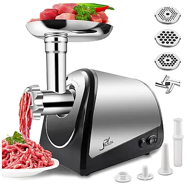 Moedor de Carne Elétrico Profissional,