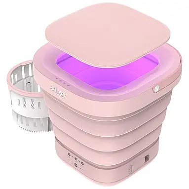 Mini Máquina de Lavar Portátil