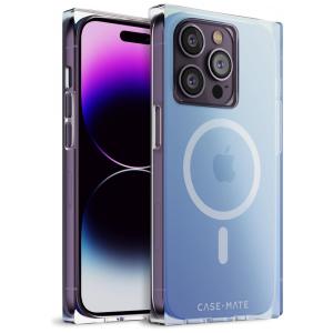 Capa para Iphone 14 Pro Max com Carregamento Magnético, Case Mate, Transparente