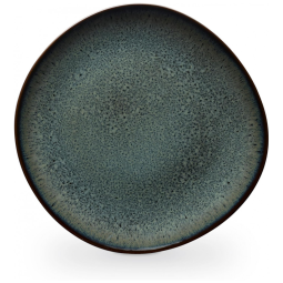 Prato em Cerâmica para Salada, 1 Unidade, Villeroy & Boch Lave Gris, Cinza