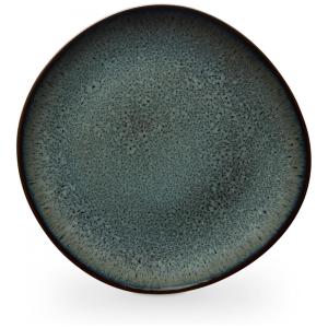 Prato em Cerâmica para Salada, 1 Unidade, Villeroy & Boch Lave Gris, Cinza