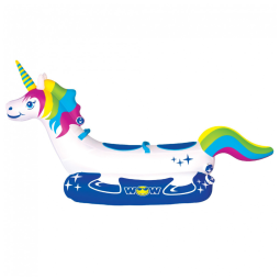 Tubo Unicorn Rebocável Aquática WOW Sports para 2 Pessoas, Branco