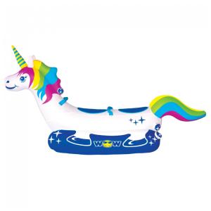 Tubo Unicorn Rebocável Aquática WOW Sports para 2 Pessoas, Branco