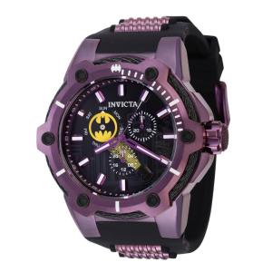 Relógio Masculino DC Comics Batman, Invicta 41175, Preto e Roxo