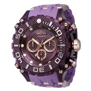 Relgio masculino Sea Spider 53 mm. Rosa ouro. Roxo 43175