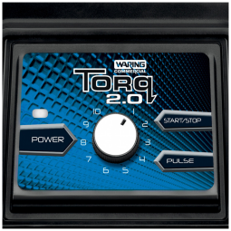 Liquidificador Industrial Waring TBB175 2 hp Torq 2.0 com Controles Eletrônicos Sensíveis ao Toque, Discagem de Controle de Velocidade