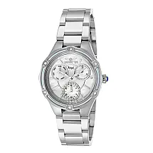 Relógio Feminino Angel com Mostrador em Madrepérola, Invicta 40375, Prata