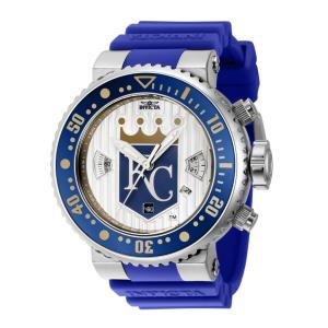 Relgio masculino MLB Kansas City Royals - 52 mm. Azul 42375