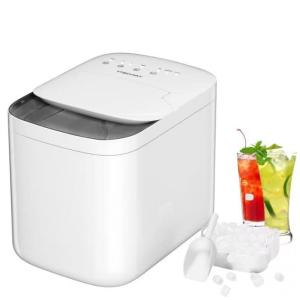 Máquina de Gelo até 14 kg em 24H Portátil, Cor Branca, 110v, VTECHVAT, Branco