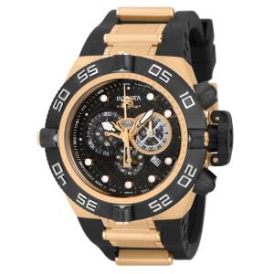 Subaqua Swiss Ronda 5050.E Calibre Relgio Masculino - 50mm. Rosa ouro. Preto 6575