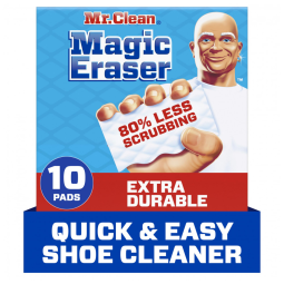 Esponja Mágica Extra Durável para Sapatos, Banheiro e Chuveiro, 10 UN, Mr. Clean
