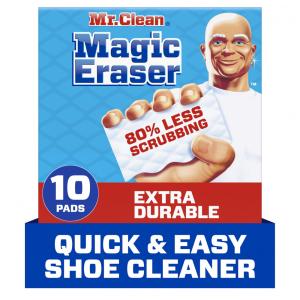 Esponja Mágica Extra Durável para Sapatos, Banheiro e Chuveiro, 10 UN, Mr. Clean