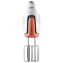 Batedeira de Mão Elétrica com 5 Velocidades, 270W, 110v, OSTER HEATSOFT, Rosa