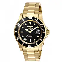 Relógio Masculino Invicta Pro Diver 40mm Banhado a Ouro 26975