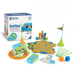 Robô de Codificação Botley com 77 Peças para Crianças de 5 a 8 Anos, LEARNING RESOURCES, Branco