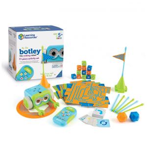 Robô de Codificação Botley com 77 Peças para Crianças de 5 a 8 Anos, LEARNING RESOURCES, Branco