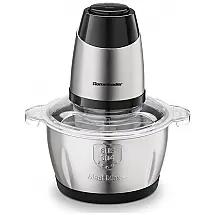 Processador de Alimentos até 8 Xícaras em Aço Inoxidável Homeleader K56 026, 110V 300W, Prata
