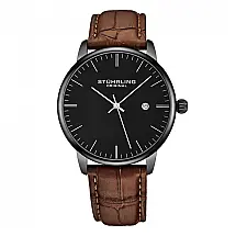 Relógio Masculino Stuhrling Rasa 3997 Quartzo 40mm, Marrom