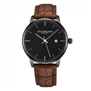 Relógio Masculino Stuhrling Rasa 3997 Quartzo 40mm, Marrom