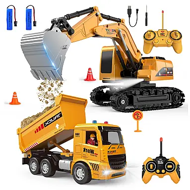 Conjunto RC Caminhão Basculante e