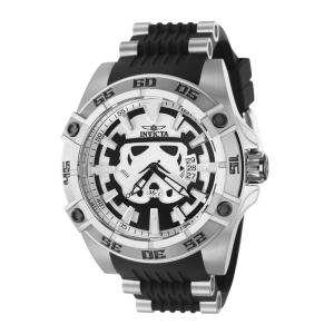 Relgio masculino Star Wars Stormtrooper Automtico - 52 mm. Preto. Ao 40085