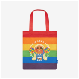 Bolsa de Lona da Série Crybaby Cheer Up, Baby! da Pop Mart Caixa Surpresa