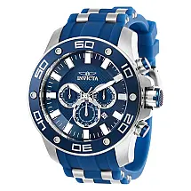 Relógio Masculino Pro Diver SCUBA, Invicta 26085, Azul e Prata