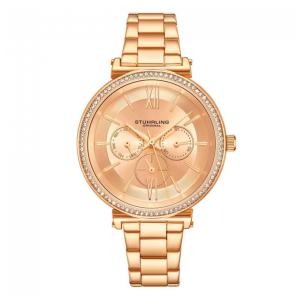 Relógio Feminino Stuhrling Aria 3908 Quartzo 40mm, Dourado
