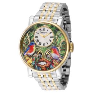 Relgio Vintage Automtico Feminino - 42mm. Ao. Ouro 43285