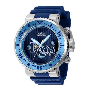Relgio masculino MLB Tampa Bay Rays - 52 mm. Azul Marinho 42385