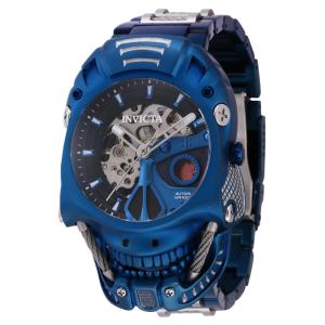 Relógio Masculino Invicta Artist Automático 48mm, Azul e Aço 42585