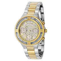 Relógio feminino Invicta Angel com mostrador madrepérola , aço, ouro 39585