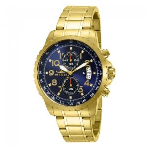 Relógio Masculino Especializado - 45mm. Ouro 13785