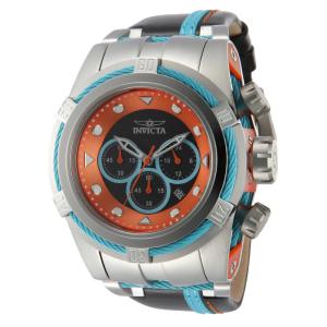 Relógio Masculino Invicta Bolt Zeus, Laranja, Azul, Preto e Aço 43785