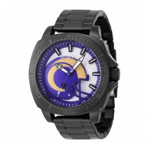 Relógio Masculino Invicta NFL Los Angeles Rams 46mm Preto ZG47885