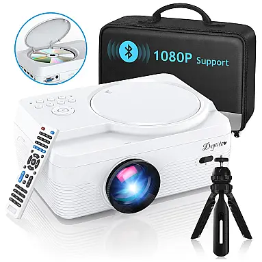 Projetor HD 1080P com Bluetooth