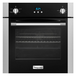 Forno de Parede Elétrico Embutido Magic Chef 60cm, Inox, 62 Litros, Convecção Programável, 4 Modos, Aparelho de Cozinha