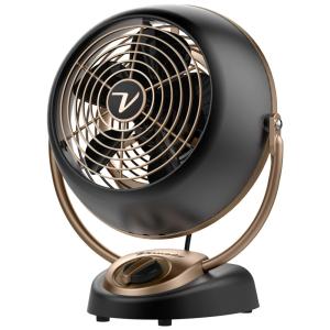 Ventilador Vintage com 3 Velocidades, 110V 34W, VORNADO VFAN Petite, Preto