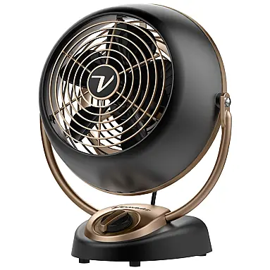 Ventilador Vintage com 3 Velocidades,