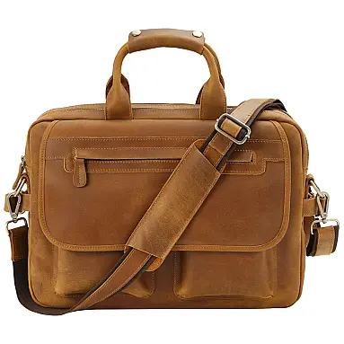 NM1862 Bolsa, Pasta de Couro
