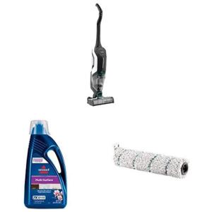 Aspirador de Pó com Fórmula de Limpeza e Esfregão, 110V, Bissell 2554A, Preto