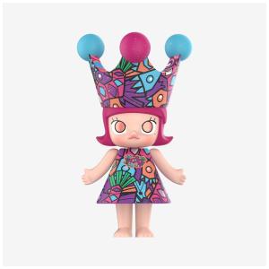 Boneca MEGA ROYAL MOLLY 400 HAN MEILIN da Pop Mart Caixa Surpresa