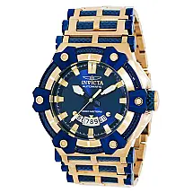 Relógio Masculino Automático Carbon Hawk, Invicta 37295, Azul