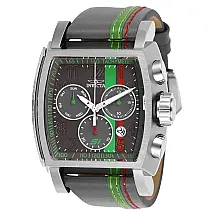 Relgio masculino S1 Rally Race Team com calibre suo Ronda Z60 - 48mm, nas cores cinza, vermelho e verde - Invicta.