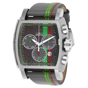 Relgio masculino S1 Rally Race Team com calibre suo Ronda Z60 - 48mm, nas cores cinza, vermelho e verde - Invicta.