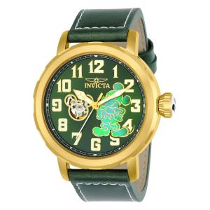Relgio Masculino Disney Limited Edition Mickey Mouse Automtico - 50mm. Verde Escuro 23795