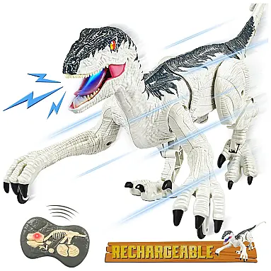 Dinossauro Velociraptor de Controle Remoto